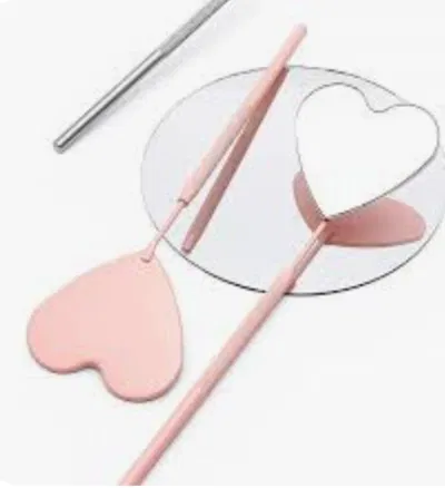 Espejito para Pestañas Corazon color surtido rosa o tornasol