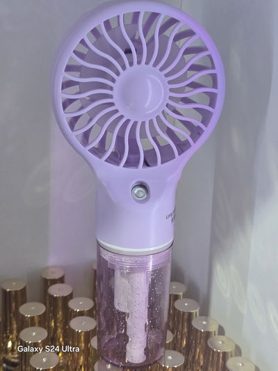 Ventilador Secador grande Para Pestañas con humificador Recargable 