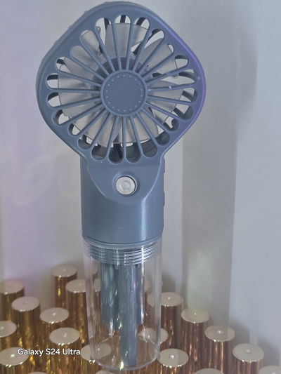 Ventilador Secador Para Pestañas con humificador Recargable 