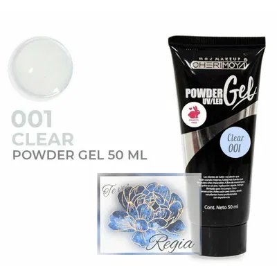 Polygel Acrygel Cherimoya 50ml Clear PowderGel