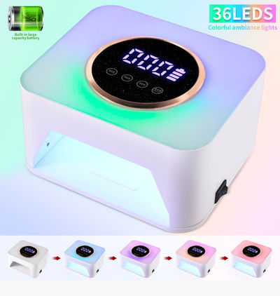 CABINA Inalámbrica 288 W cambia de color con retroiluminación