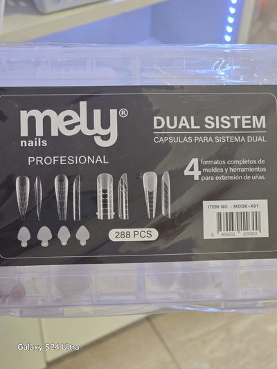 Cápsula Dual molde 4 modelos mas molde para French 288 pcs 