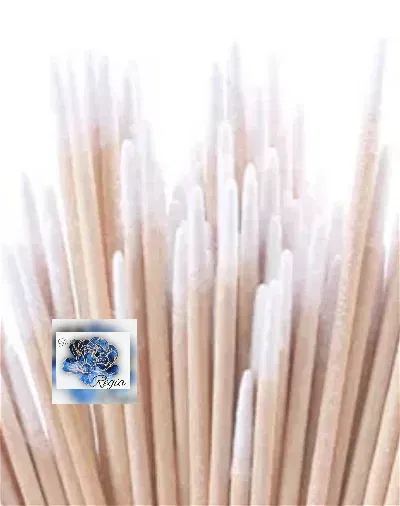 Microhisopos de madera por 100