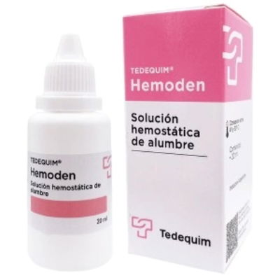 Solución Hemostática 20ml Hemodem Lab. Tedequim 