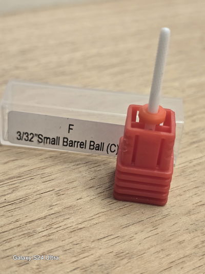 Fresa Cerámica Small Barril fina roja