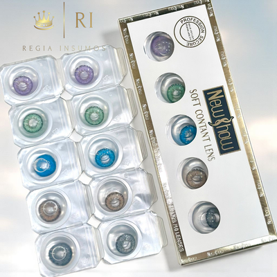 Set lentes de contacto 5 colores 