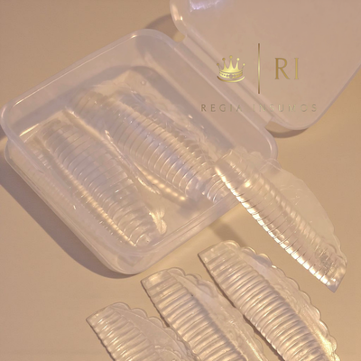 Bigudies cristal Anatomicos con ranura Pads Calidad Premium 