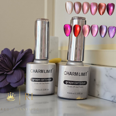 Semi Charm Colección Grape Cat Eyes, ojo de Gato, Magnético