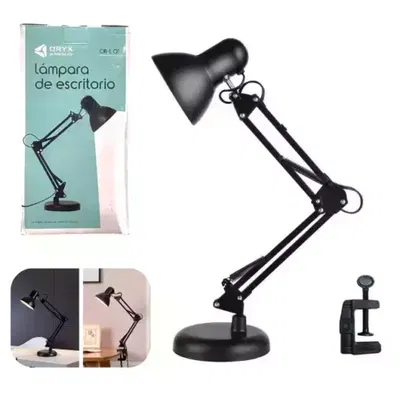 Lampara para escritorio luz Brazo extensible