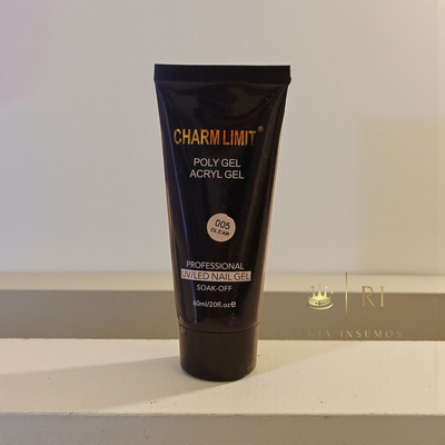 Polygel Acrygel Charm 50ml Clear PowderGel