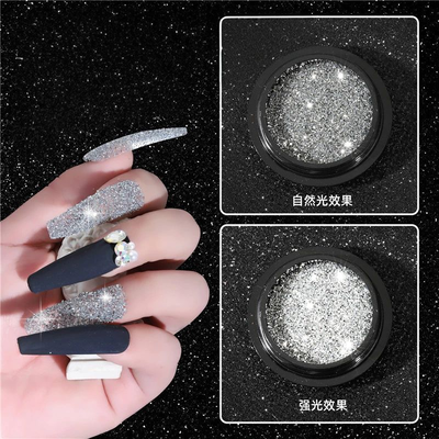 Polvo Laser Drill Plata 