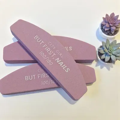 Lima corta Sponge Media Luna CG 100/180