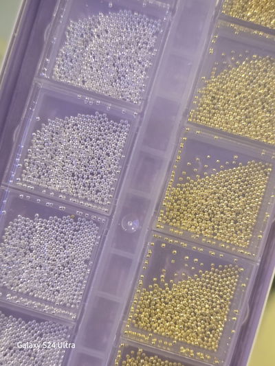 Micro Caviar plata y oro caja 