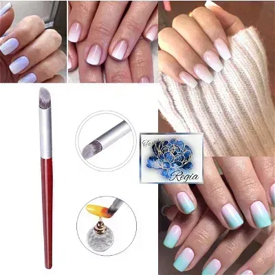 Pincel Pata de Cabra ombré degradé 