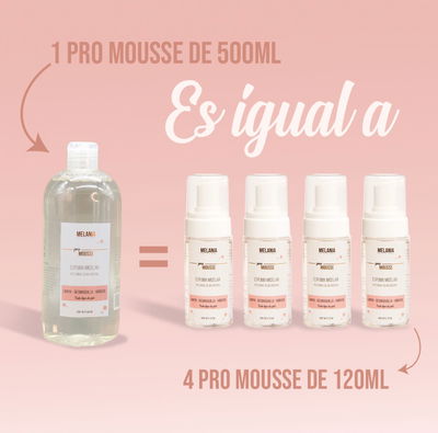 Pro Micelar Musse concentrada 500 ml