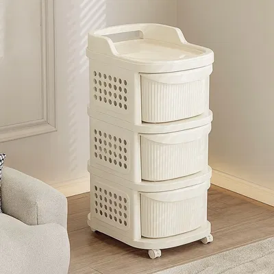 Carrito Organizador Auxiliar Cherimoya Estantes con Ruedas 