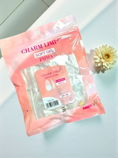 Tips Almendra Medio 500 pcs Charm Limit