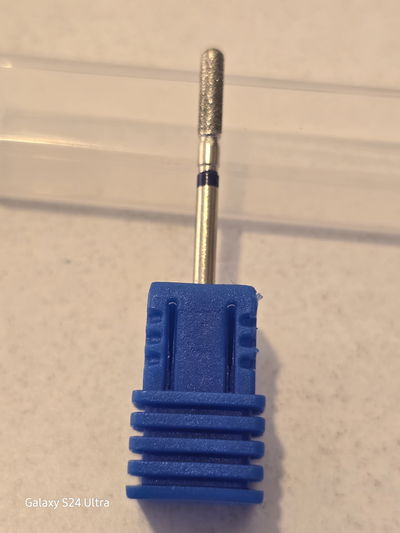 Fresa Barril fino azul