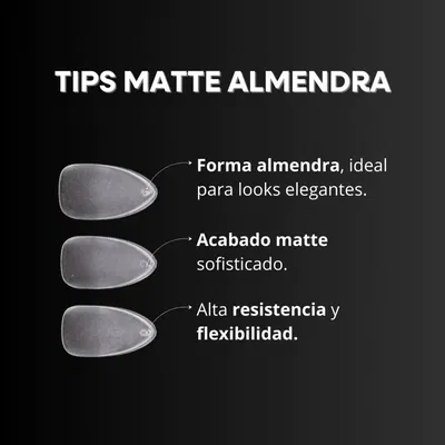 Tips Almendra CORTA Mely prelimadas
