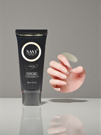 Polygel Acrygel Navi 60ml Clear PowderGel