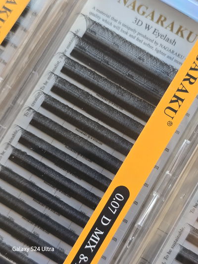 3D 0.07  Mix Nagaraku Fibras Pestañas Tecnológicas 