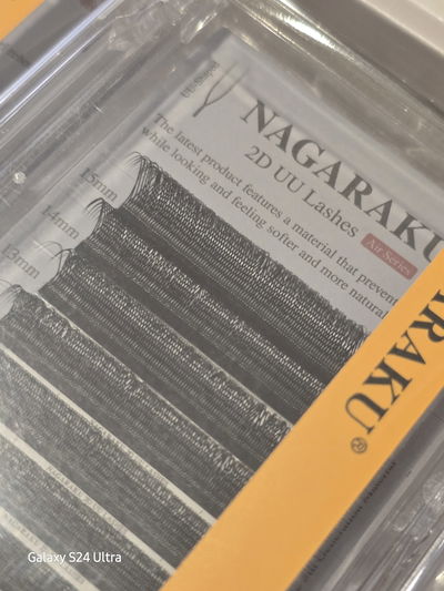 YY UU D 0.07 2D Mix Nagaraku Fibras Pestañas Tecnológicas 