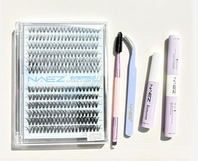 Kit pestañas en cada set  0.07D Mix 30D y 40D