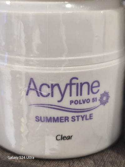 Polimero Acryfine clear 