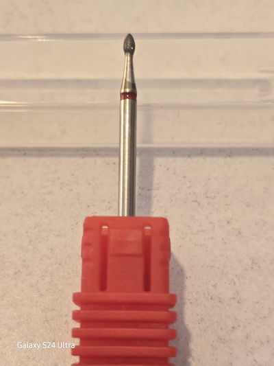 Fresa flama Corta rojo