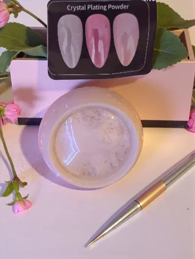 Polvo aurora blanco Glass 