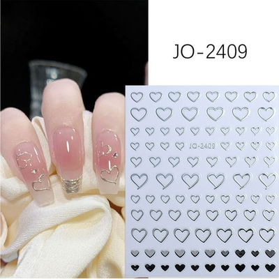 Sticker Corazones 2409