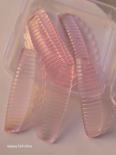 Bigudies Frozen calidad premium  con ranura curva L Pads 4 pares 