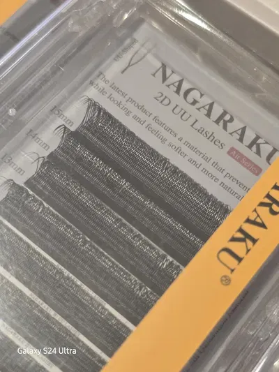 YY UU D 0.07 ix Nagaraku Fibras Pestañas Tecnológicas 