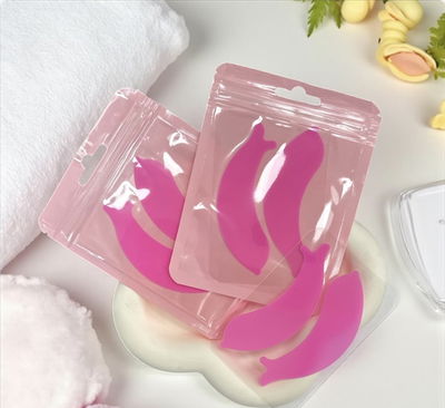 Parche delfin de silicona reutilizable laminado bigudies