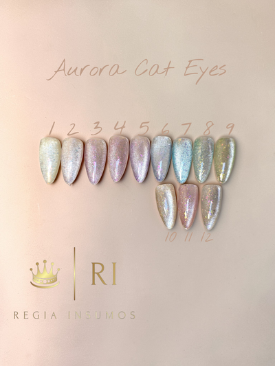 Semi Charm Colección Aurora Cat Eyes, ojo de Gato, Magnético