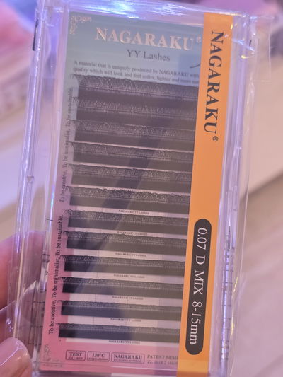 YY D 0.07  Nagaraku Fibras Pestañas Tecnológicas 