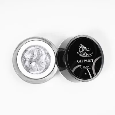 Gel Paint Plata Angela Bresciano 15 ml