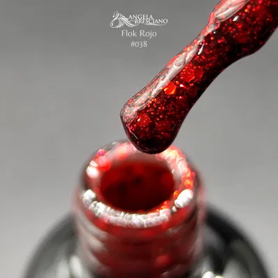 Semi Flok Rojo 38 Angela Bresciano 15 ml 