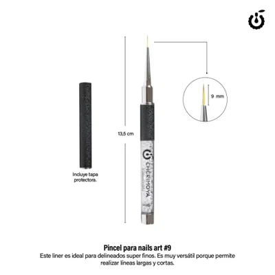 LINER 9 mm Cherimoya con tapa