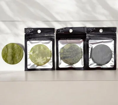 Piedra Jade porta pegamento 