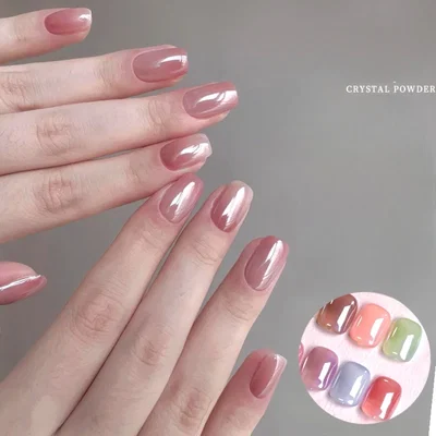 Polvo Aurora blanco Glass 