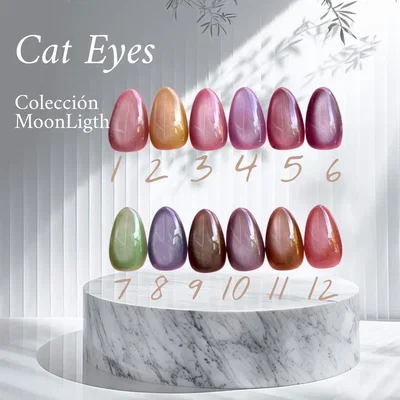 Semi Charm Colección Moonligth Cat Eyes, ojo de Gato, Magnético