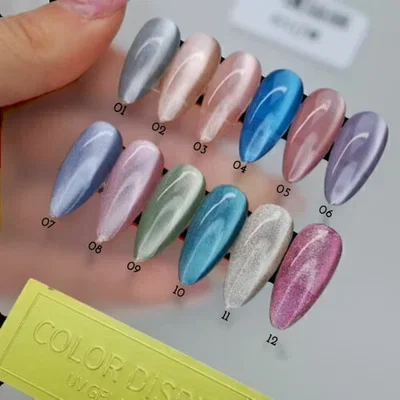 Semi Charm Colección Dream Cat Eyes, ojo de Gato, Magnético