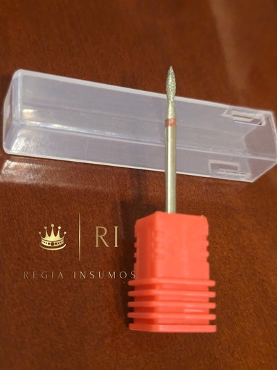 Fresa Flama Diamantada rojo