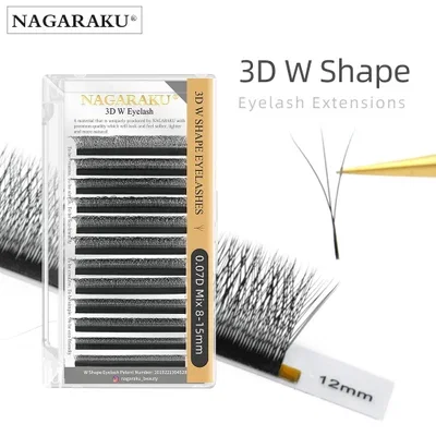 3D 0.07 Mix Nagaraku Fibras Pestañas Tecnológicas