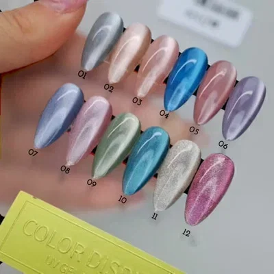 Semi Charm Colección Dream Cat Eyes, ojo de Gato, Magnético