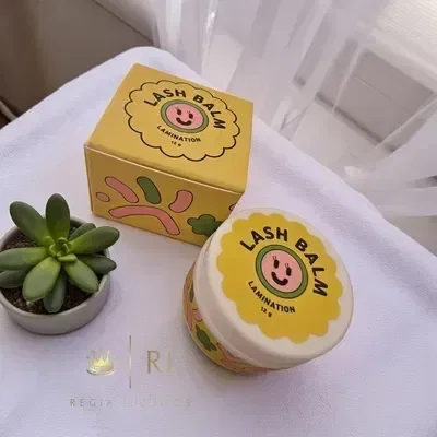 LASH BALM X 12 GR. Balsamo adhesivo para pestaña y pegamento bigudies