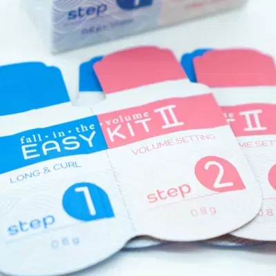 Paso 1 y Paso 2 EASY KIT FALL IN THE VOLUME II lifting laminado