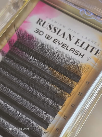 3D W  LU 0.07 Mix Russian Elite Neicha Fibras Pestañas Tecnológicas 