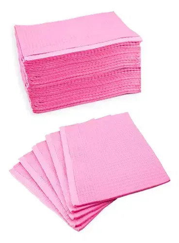 Campo descartable compresa rosa